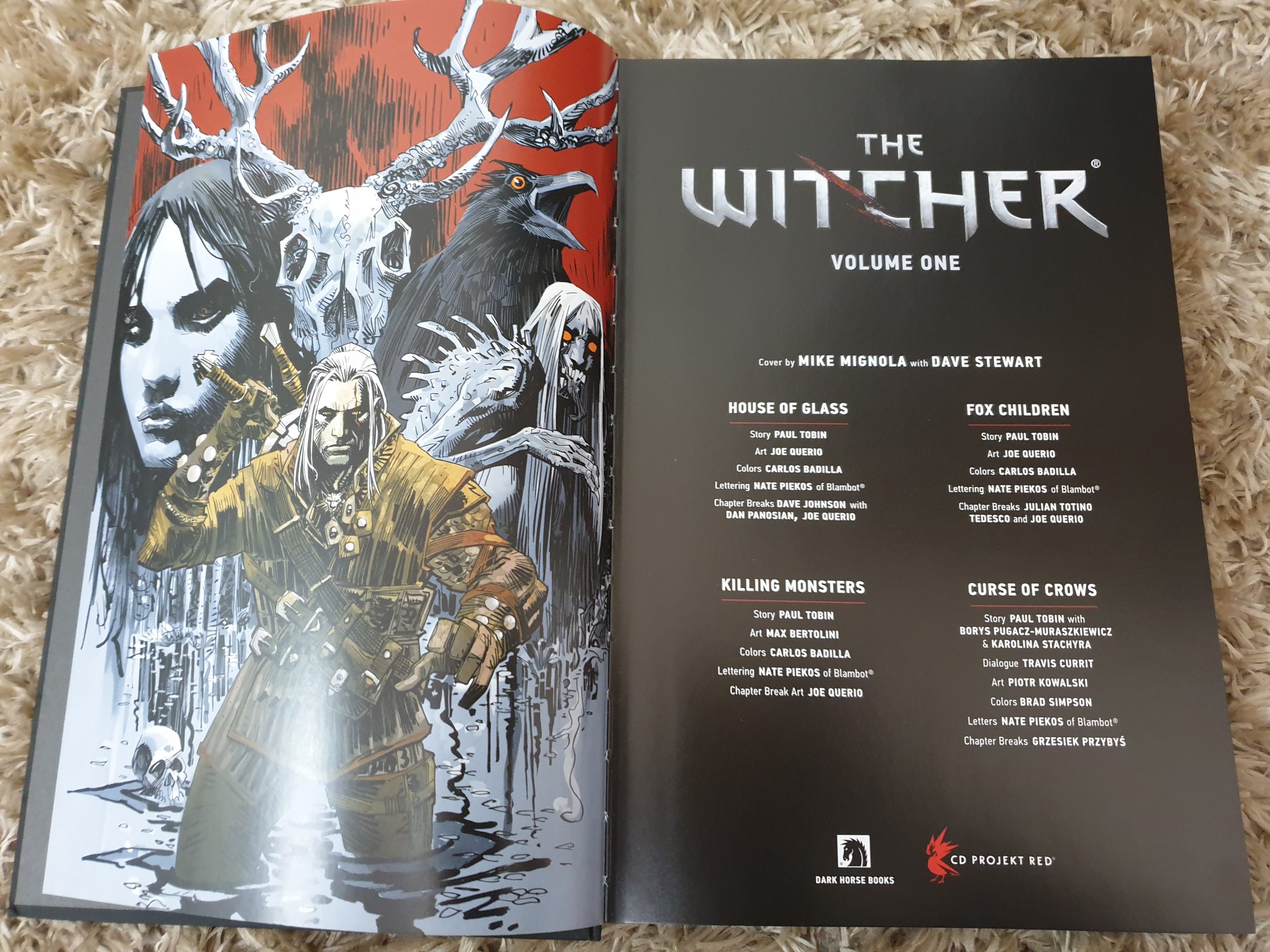 The Witcher Comics (1-5) Library Edition (Hardcover)