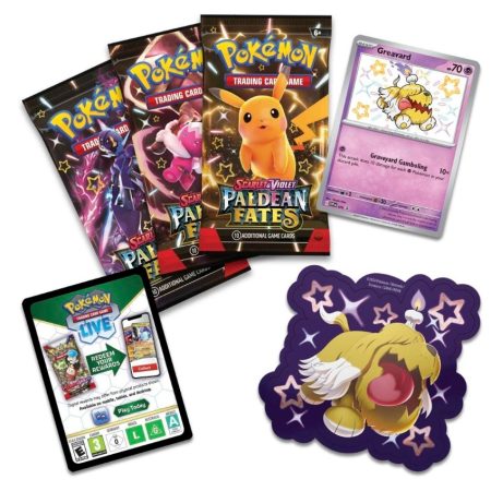 Paldean Fates Tech Sticker Collection (Shiny Greavard)
