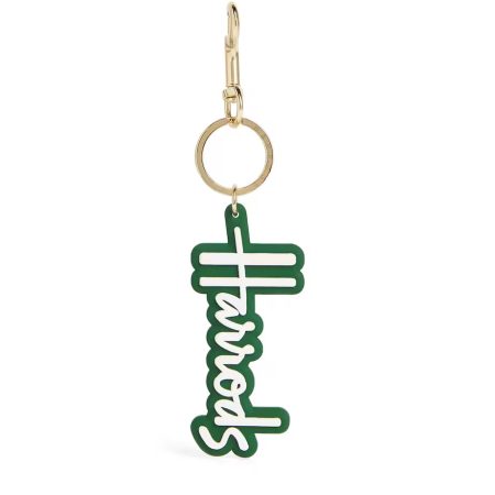 Harrods Logo Keyring ( Green )