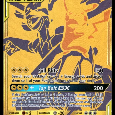 Pikachu & Zekrom Tag Team GX SM248 SM Promo Pokemon