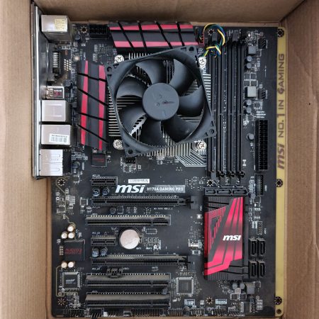 MSI H170A Gaming Pro Motherboard + i7 6700k Processor