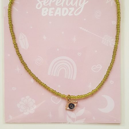 Evil eye dainty necklace