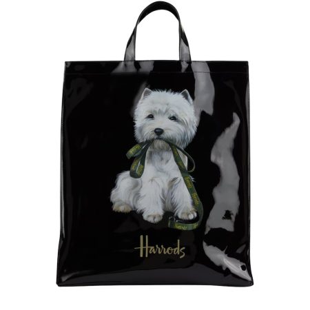 Harrods Westie Shopper Bag ( Large )