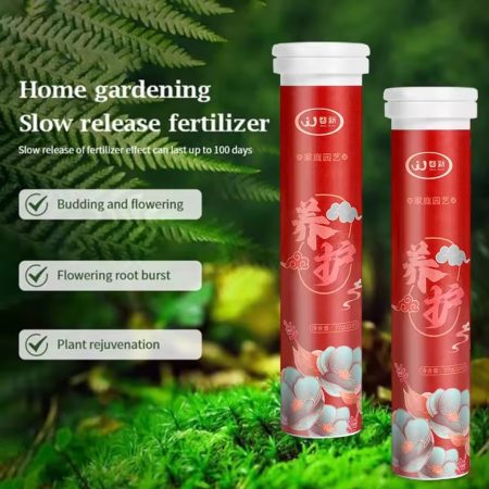 Home gardening Slow release fertilizer ( 1 bottle = 22 tablets )