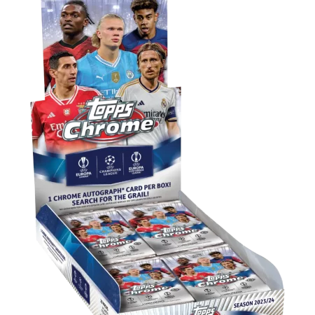 Topps Chrome UEFA Club Competitions 2023/24 - Hobby Box