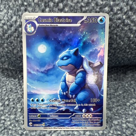 Custom Cosmic Card (charizard/blastoise/venusaur)