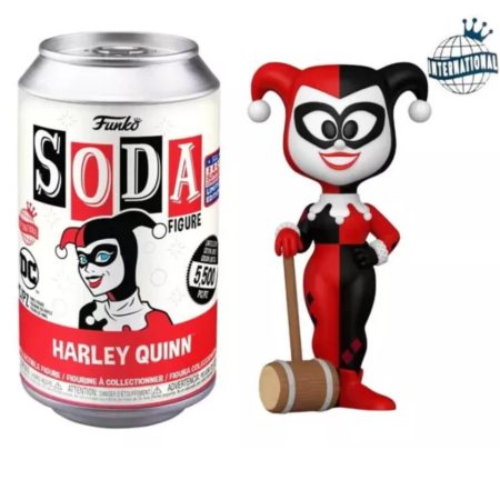 Funko SODA! DC Harley Quinn 2021 Con Limited 5500 Vinyl Figure - Open Tin COMMON