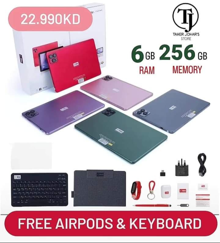 Cidea 10" CM8000Plus Smart Tablet PC 6GB/256GB (FREE GIFTS)