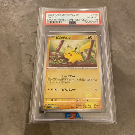 Master Ball Pikachu PSA 10