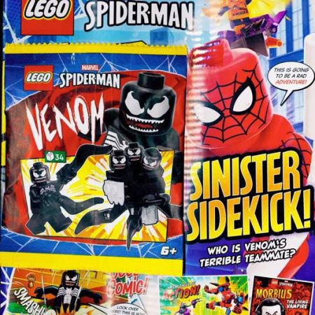 Lego marvel Spiderman magazine