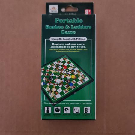 Portable Snakes & Ladders Game