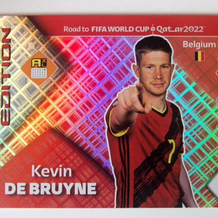 Panini Adrenalyn XL FIFA WORLD CUP 2022 Limited XXL Card Kevin de Bruyne RARE