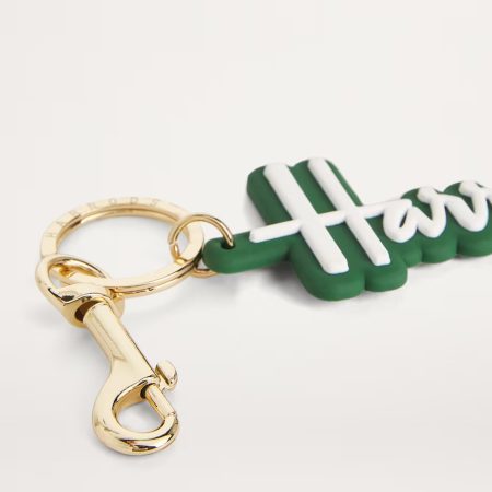 Harrods Logo Keyring ( Green )