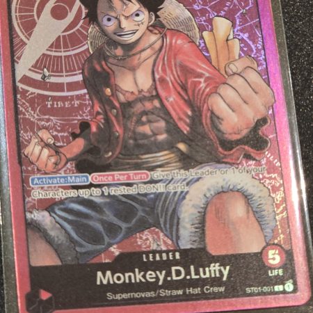 Monkey.D.Luffy (001) ST01-001 supernovas/straw hat crew psa 10