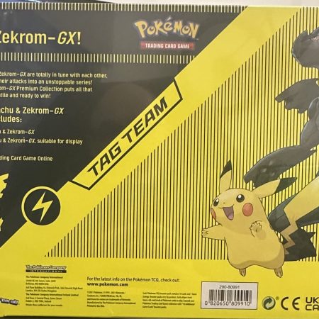 Pokémon TCG: PIKACHU & ZEKROM GX Premium Collection (Evolving Skies packs)