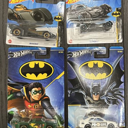 20 Hot wheels batman cars bundle