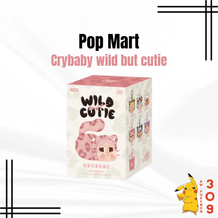 Popmart crybaby wild but cutie