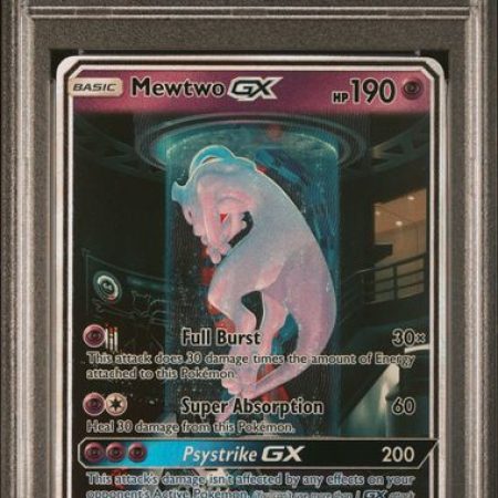 Mewtwo GX #78 Mint Psa9, Pokemon Tcg