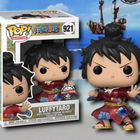 Funko POP ! One Piece 921 - Monkey D. Luffy in Metallic Kimono Special Edition Brand: POP