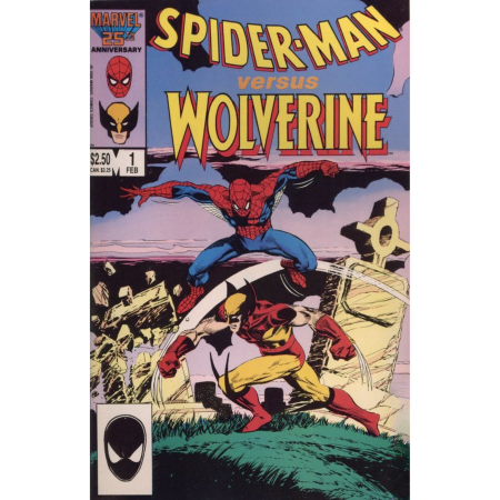 Spider-Man vs. Wolverine (1987 Marvel) 1st Edition