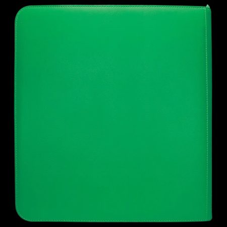 Vivid 12-Pocket Zippered PRO-Binder - green (480)