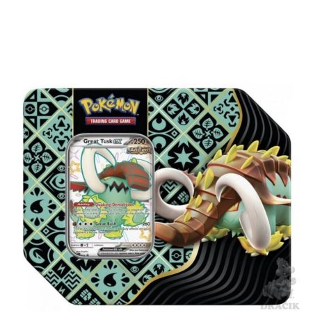 Pokemon TCG Great Tusk Paldean Fates SV4.5 Tin