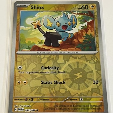 Pokemon Twilight Masquerade Shinx 66/167