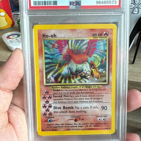 Ho-oh 07/64 Neo Revelation Holo PSA 8