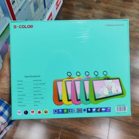 Scolor 7inch Kids Tablet S700 6GB Ram & 128GB Memory