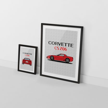 Corvette c5 z06 poster