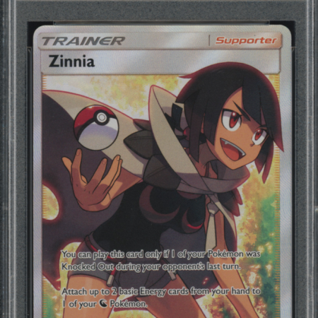 PSA 10 - ZINNIA FULL ART 70/70 - DRAGON MAJESTY