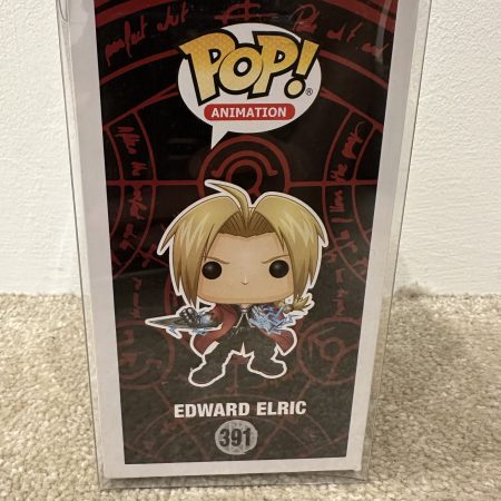 edward elric funko pop signed by jva 🇯🇵 ✍🏻  og