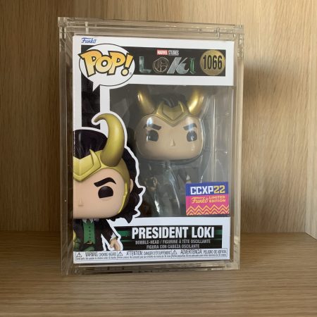 President Loki CCXP22 con exclusive funko (double sticker)