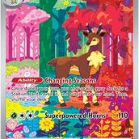 Sawsbuck #166, Pokemon Tcg