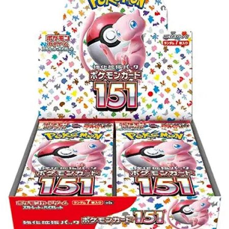 Pokemon 151 Booster Box Japanese Version
