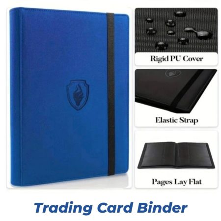 Premium Card Binder Blue