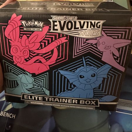 Evolving Skies ETB + protector case