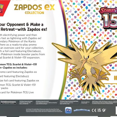 Scarlet & Violet 151 Collection Box - Zapdos ex