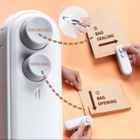 Portable Mini Sealer & cutter 2 in 1