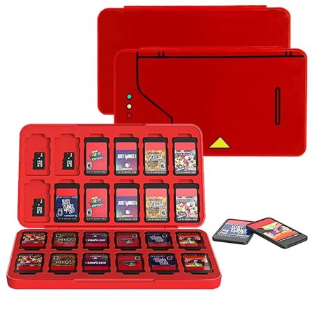 PokeDex Game Card Case For Nintendo Switch (24 Game Card Slots )