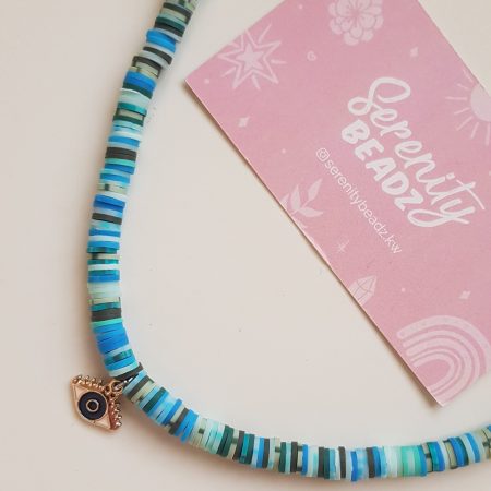 Evil eye necklace Blue