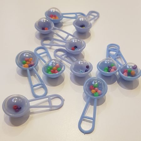 Baby rattle favors