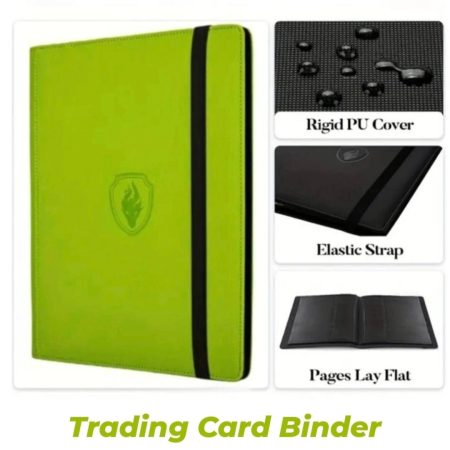 Premium Card Binder Green