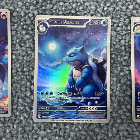 Custom Cosmic Card (charizard/blastoise/venusaur)