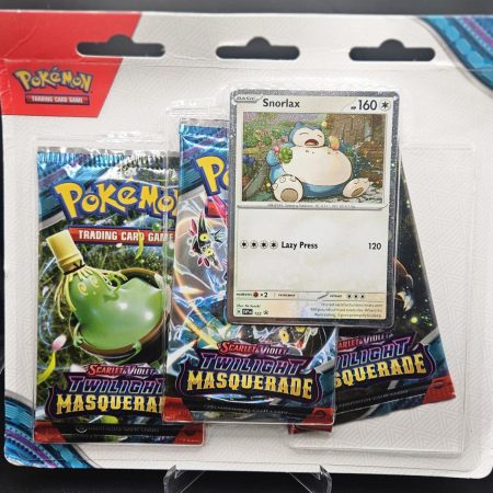 Twilight Masquerade 3 Pack Blister (Snorlax)