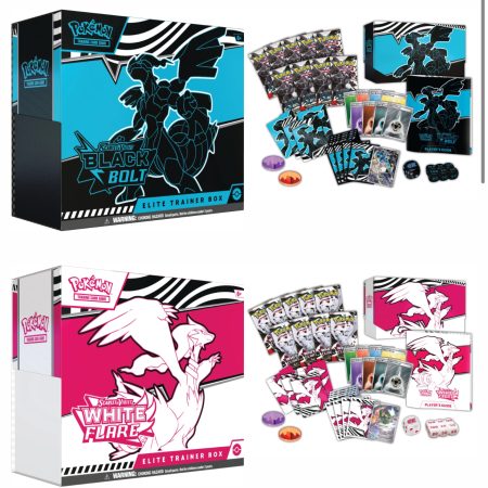 Black Bolt & White Flare ETB Bundle