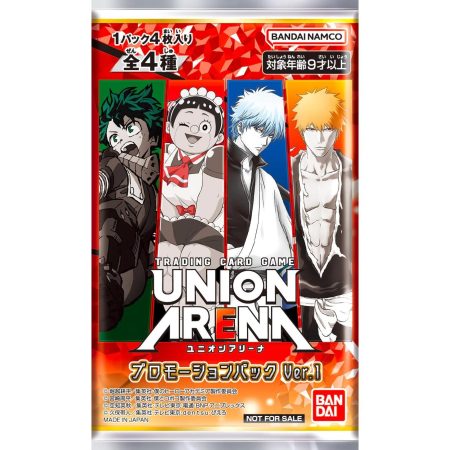 Union Arena 2024 Promotion Pack Ver. 1 Jump Festival 4 Cards Set Sealed