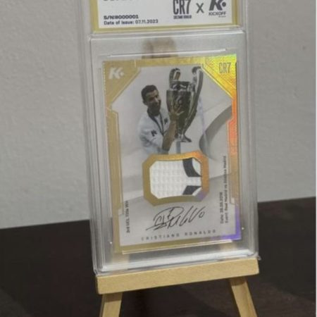 Cristiano ronaldo facsimile auto patch kickoff by zuju