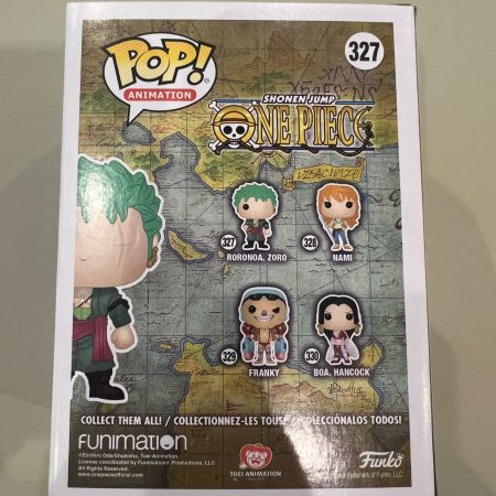 OG Zoro Double Signed Barcode JSA