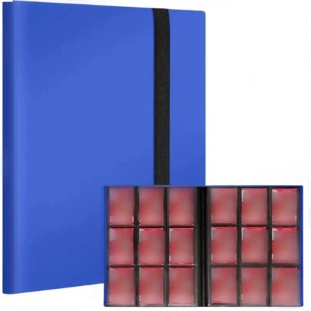 Trading Card Binder Blue